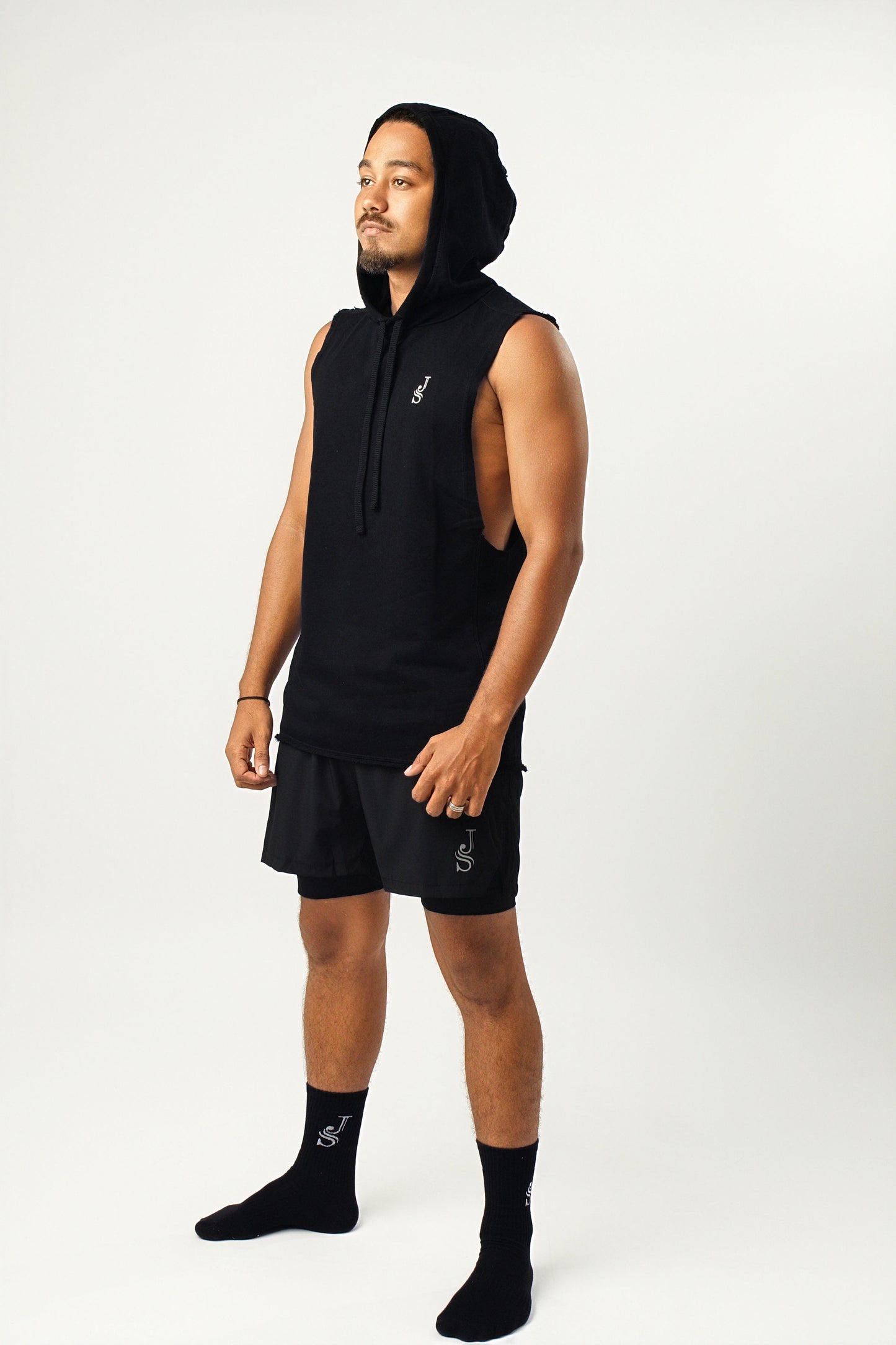 SJ SLEEVELESS UNISEX HOODIE