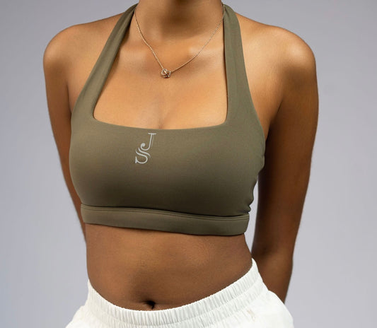 SJ HALTER SPORTS BRA