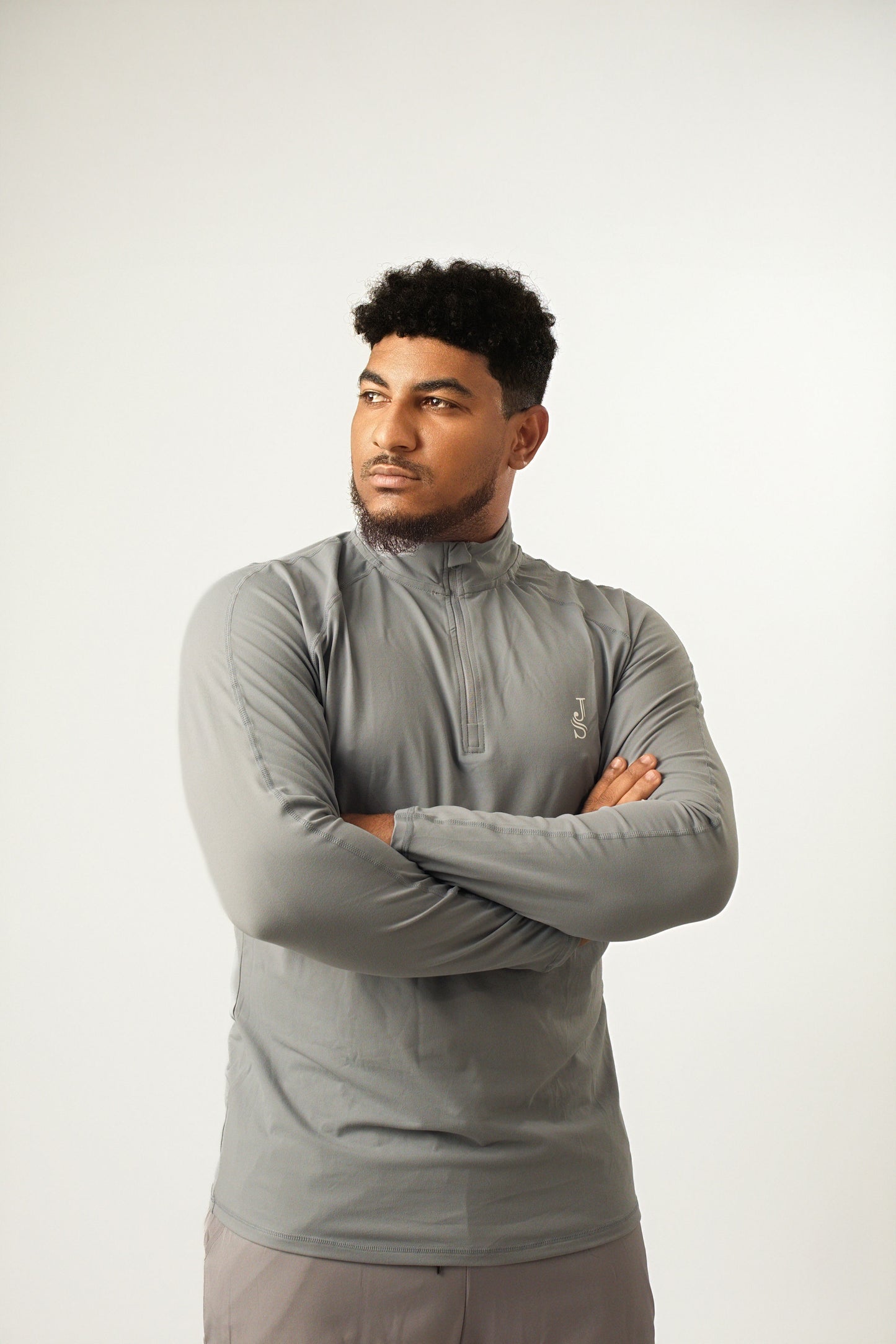 SJ LONG SLEEVE QUARTER ZIP TOP