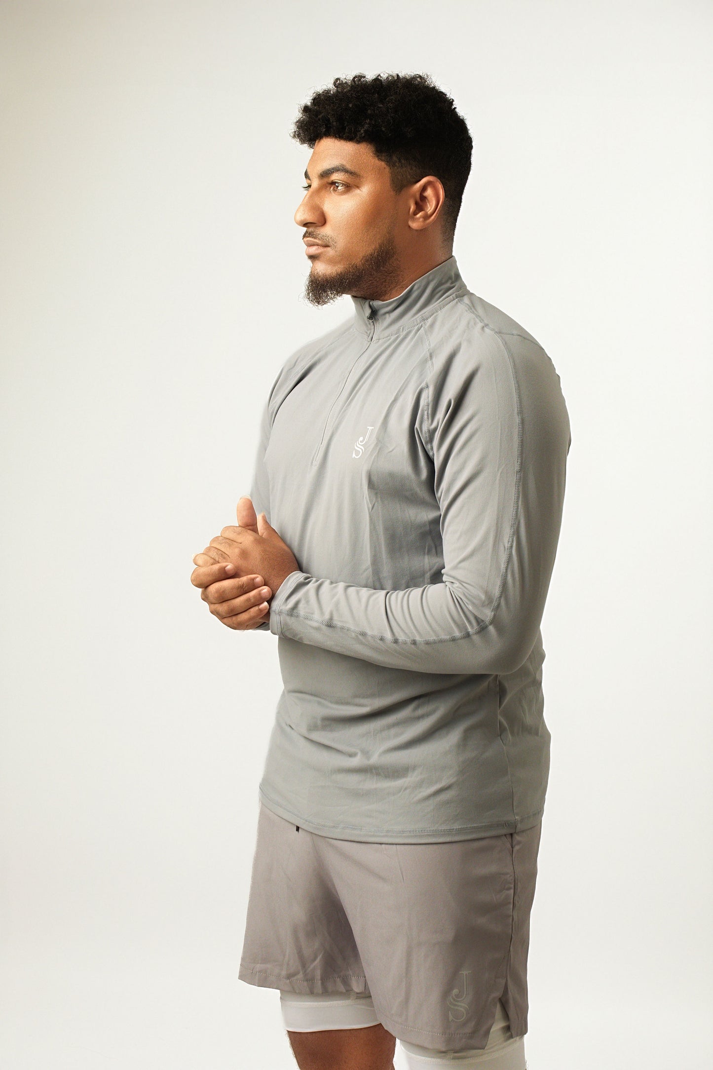 SJ LONG SLEEVE QUARTER ZIP TOP