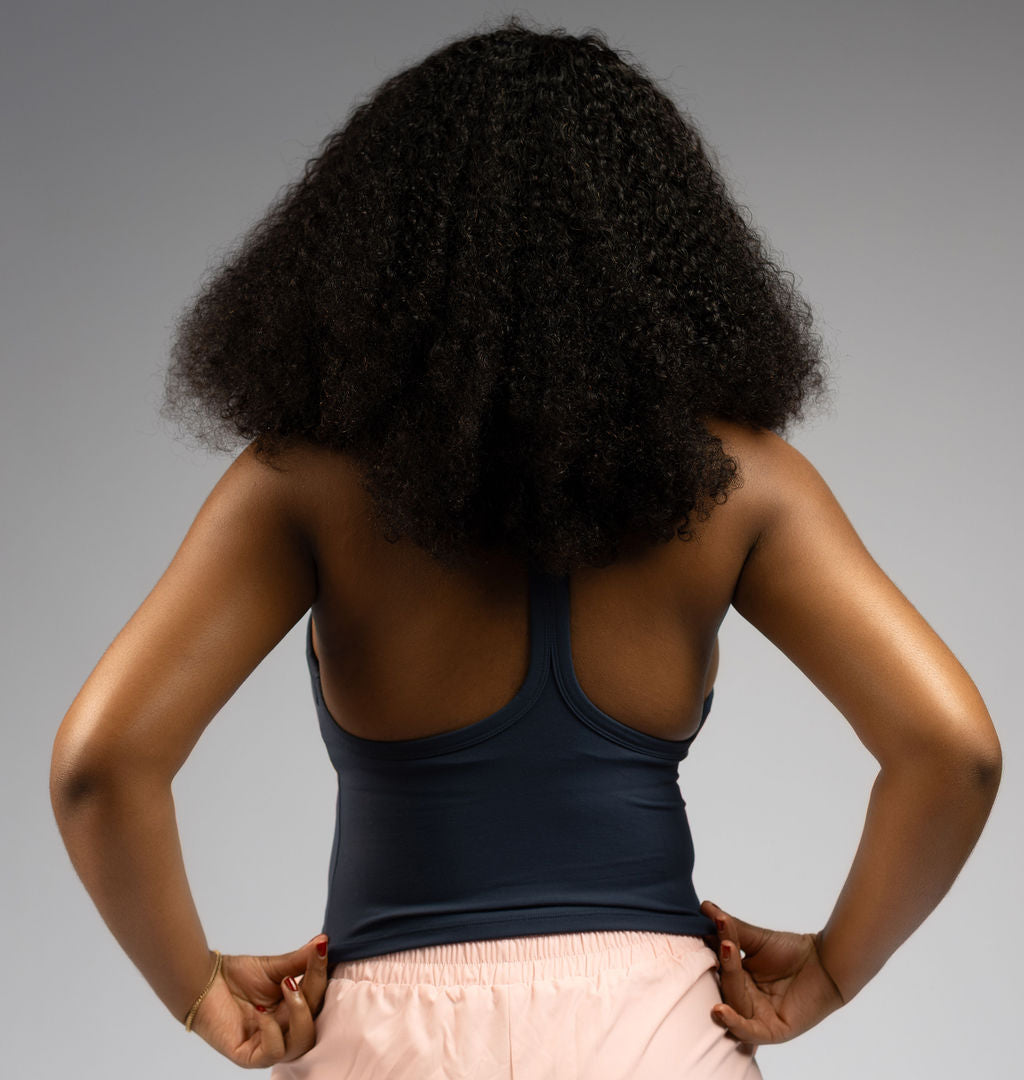 V-NECK RACERBACK TANK TOP