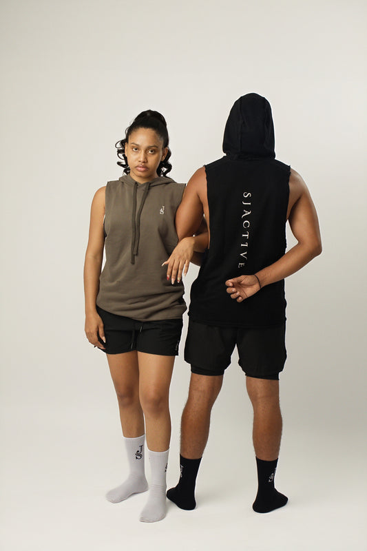SJ SLEEVELESS UNISEX HOODIE
