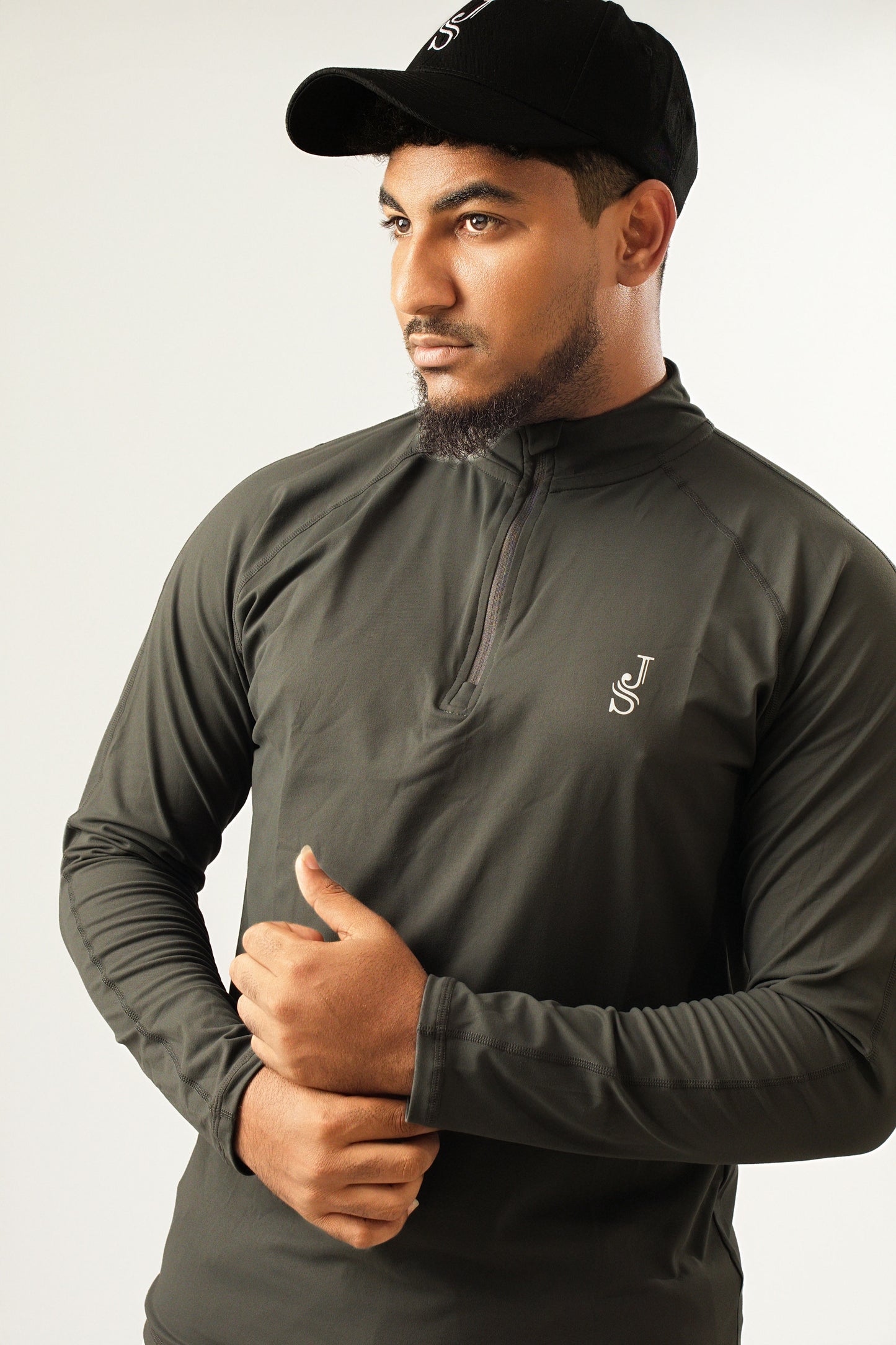 SJ LONG SLEEVE QUARTER ZIP TOP